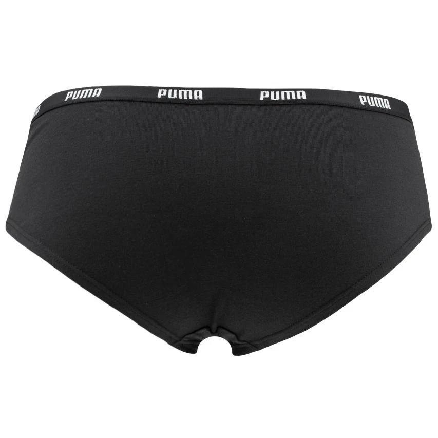 PUMA Dames 3-pack Hipsters Printed Zwart 5 PUMA Dames 3-pack Hipsters Printed Zwart - Afbeelding 5