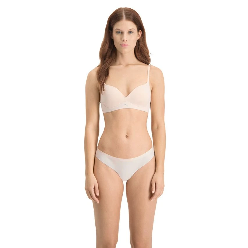 PUMA Dames 2-pack Microfiber Strings Seamless Roze 2 PUMA Dames 2-pack Microfiber Strings Seamless Roze - Afbeelding 2