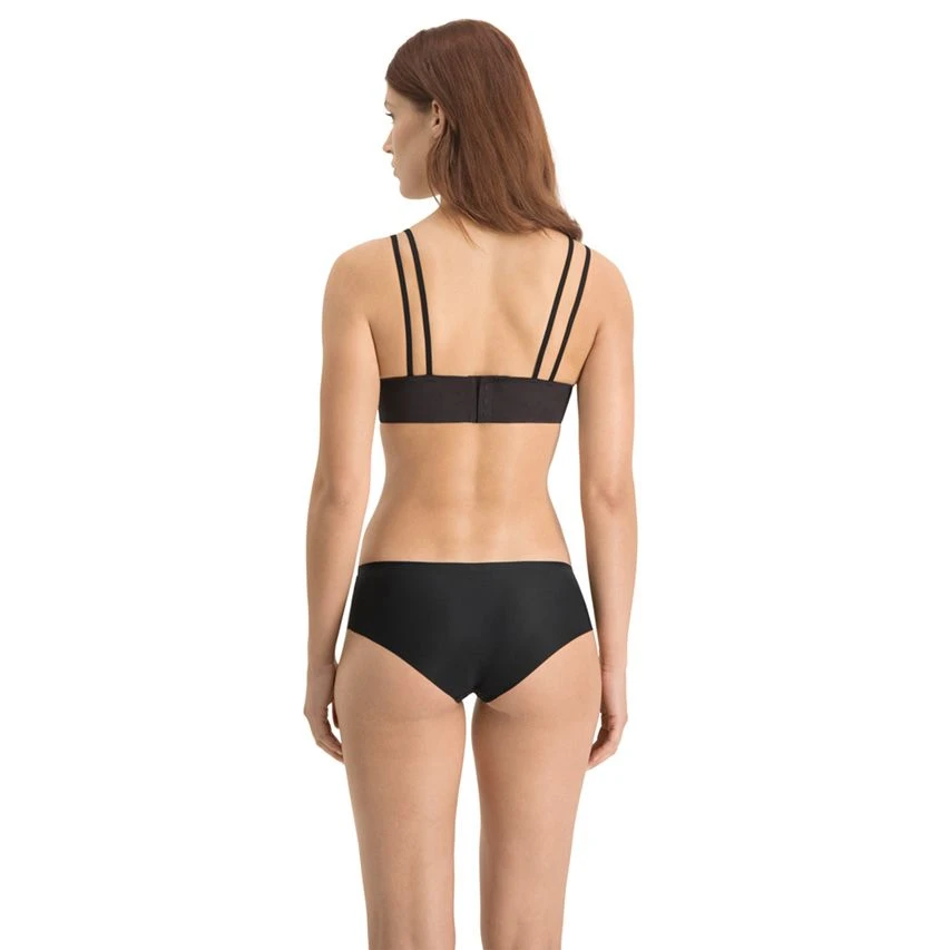 PUMA Dames 2-pack Microfiber Hipsters Seamless Zwart 3 PUMA Dames 2-pack Microfiber Hipsters Seamless Zwart - Afbeelding 3