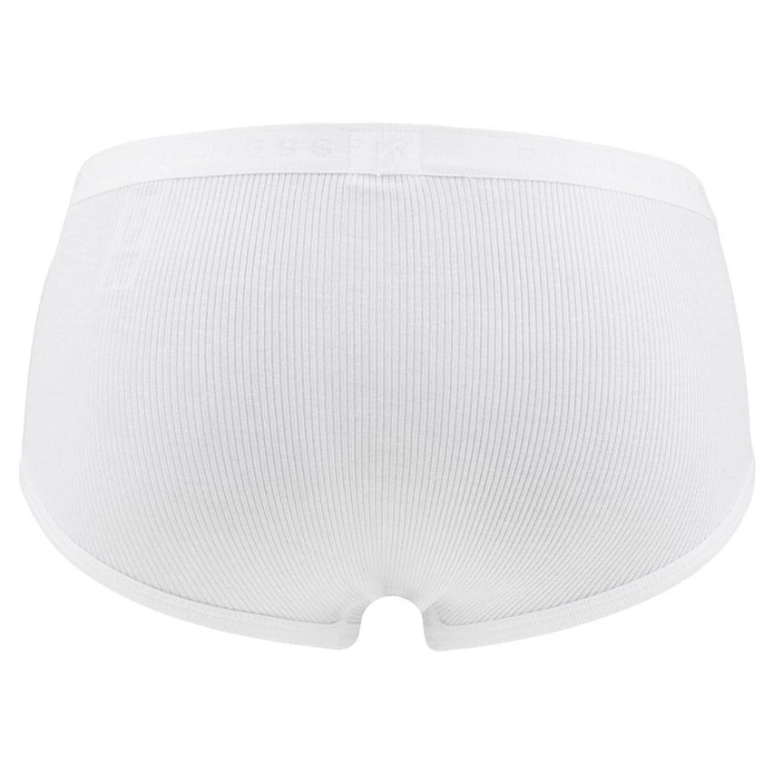 Schiesser Original Classics 2-pack Sport Herenslip Dubbelrib Wit 3 Schiesser Original Classics 2-pack Sport Herenslip Dubbelrib Wit - Afbeelding 3