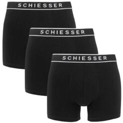 Schiesser 95/5 3-pack Boxers Basic Zwart