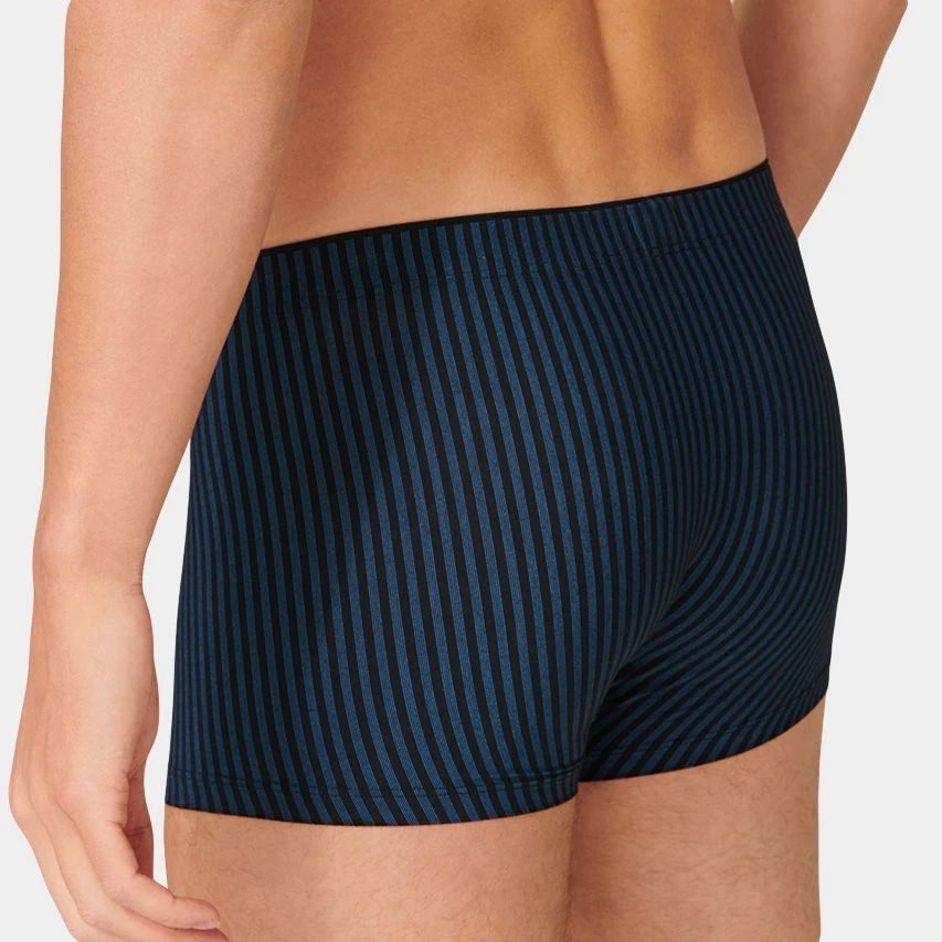 Schiesser Long Life Modal Soft Boxer Stripe Blauw 4 Schiesser Long Life Modal Soft Boxer Stripe Blauw - Afbeelding 4