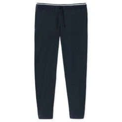 Schiesser Mix + Relax Pyjamabroek Boord Donkerblauw