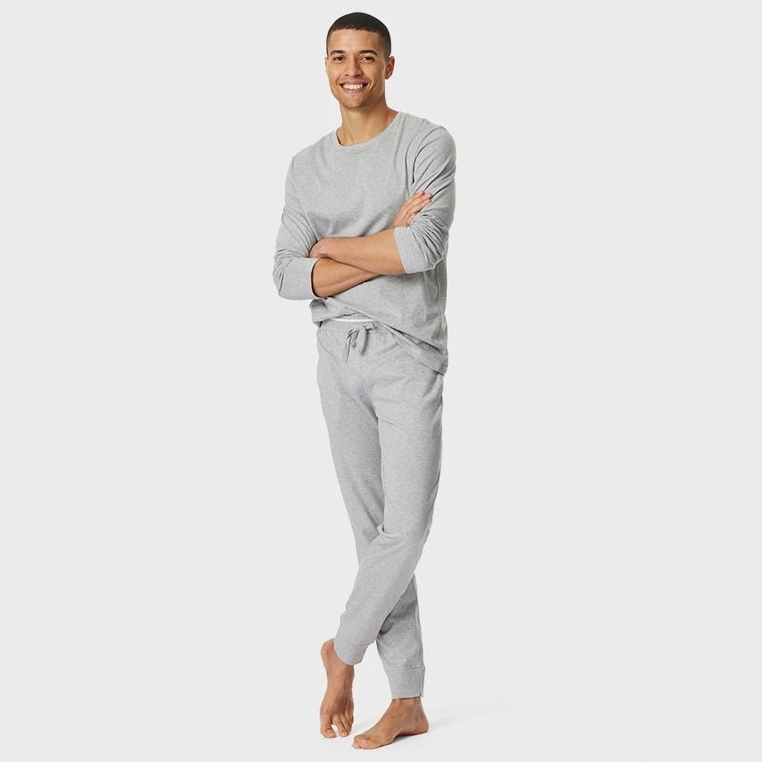 Schiesser Mix + Relax Pyjamabroek Boord Grijs 4 Schiesser Mix + Relax Pyjamabroek Boord Grijs - Afbeelding 4