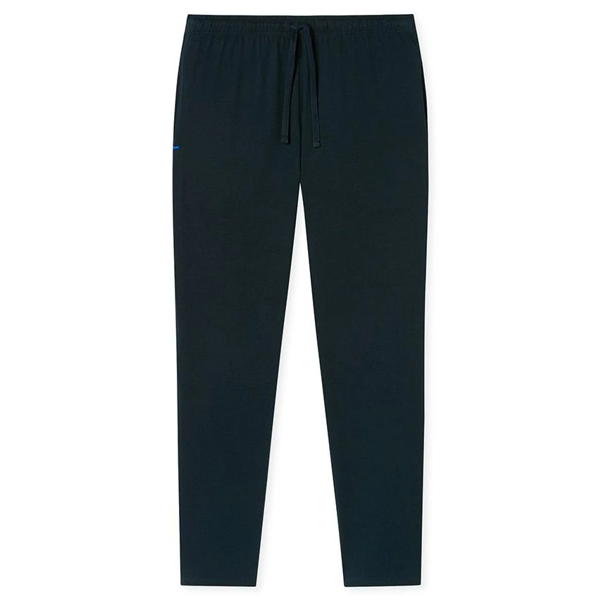 Schiesser Mix + Relax Pyjamabroek Donkerblauw 1 Schiesser Mix + Relax Pyjamabroek Donkerblauw