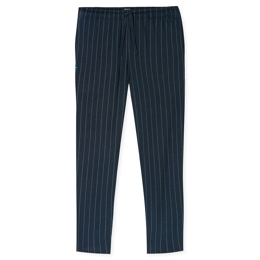 Schiesser Mix + Relax Pyjamabroek Stripe Donkerblauw 1 Schiesser Mix + Relax Pyjamabroek Stripe Donkerblauw