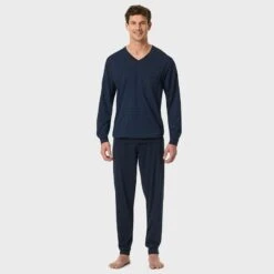 Schiesser Comfort Essentials Pyjamaset Lang Boord Pocket Blocks Blauw -Boxers Ondergoed Winkel aHR0cHM6Ly93d3cuYm94ZXJzLm5sL21lZGlhL2NhdGFsb2cvcHJvZHVjdC9zL2Mvc2NoaWVzc2VyXzE4MjE5NC04MDRfNC5qcGc c3RvcmU9Ym94ZXJzX25sJmltYWdlLXR5cGU9aW1hZ2U