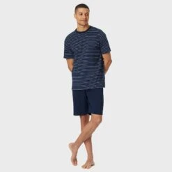 Schiesser Casual Essentials Pyjamaset Kort Stripe Blauw 7 Schiesser Casual Essentials Pyjamaset Kort Stripe Blauw -Boxers Ondergoed Winkel aHR0cHM6Ly93d3cuYm94ZXJzLm5sL21lZGlhL2NhdGFsb2cvcHJvZHVjdC9zL2Mvc2NoaWVzc2VyXzE4MjE5OC04MDFfMi5qcGc c3RvcmU9Ym94ZXJzX25sJmltYWdlLXR5cGU9aW1hZ2U